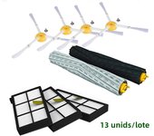 For iRobot Roomba 960 900 891 800 Series Accessories Spare Parts Vacuum Cleaner Replenishment Kit Rubber Side Brush HEPA FILTER