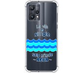 Funda Silicona Antigolpes para Realme 9 Pro 5G diseño Agua Dibujos