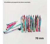 30Pcs New Golf Tee Dazzling Colorful Wood Tees 83mm/70mm Nail Seat  Golf Ball Stand Golf Practice Accessories MT-012