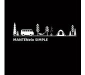 Vinyl Camping Scene Car Decal Sticker for Truck - Keep the minimalist design, durable outdoor bonded car decal for durable.