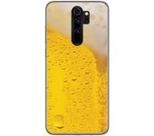 Tumundosmartphone Funda Gel Tpu para Xiaomi Redmi Note 8 Pro diseño Cerveza Dibujos