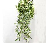 75cm Long Artificial Vines Leaves Fake Hanging Plants Silk Tree Leafs Green Bamboo Winding Rattan For Home Garden Wedding Decor