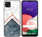 Funda Silicona para Samsung Galaxy A22 5G diseño Mármol 05 Dibujos