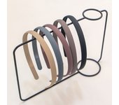 4/5/6pcs Fashion Matte Headband For Women Girls Thin Headband Female Plastic Teeth Hairbands Simple Hair Accessories Mix Styles
