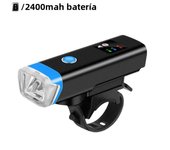 Bike Light Front Horn Light LED 120DB Electric Horn Bells USB Rechargeable Bicycle Lamp Lighting Cycling Bells Horn for Bicycle