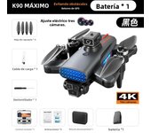 K90 Max Dron with Camera 4K HD Three Camera Brushless Motor GPS WIFI Obstacle Avoidance Foldable Aerial Photography Quadcopter