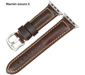 MAIKES Watch Bracelet For Apple Watch Band 45mm 44mm 40mm 41mm Series 9 8 7 6 SE 5 iWatch Vintage Oil Wax Leather Watch Strap