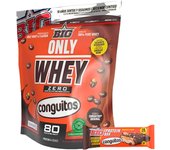Only Whey Zero Conguitos Negro 250g Big Proteina Concentrada + Barrita