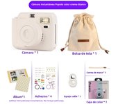 Popoto Instant Camera Portable Design Automatic Exposure Easy Use Children Birthday Gift Suitable for Beginners Instant Camera