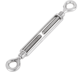 Tensor de cable de acero. Modelo anilla a anilla de rosca 8 mm - BeMatik
