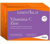 Essentialis Vitamina C Zinc 60 Comp.