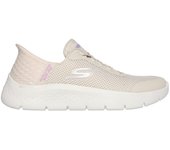 ZAPATILLAS SIN CORDONES MUJER SKECHERS SLIP-INS GO WALK FLEX GRAND ENTRY BEIGE-11 (USA) 41 (EUR)