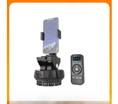 Andoer YT1200 Motorized Pan Tilt Head 2-axis Panoramic Head 360° Rotation Panoramic Tripod Head 100M Wireless Remote Control