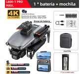 L600-1 Pro MAX GPS Drone 4K Professional HD Dual Camera With Screen 5G WIFI 360°Obstacle Avoidance Brushless Quadcopter Drones