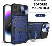 Slide Camera Protect Armor Stand Phone Case For iPhone 15 Plus 14 Pro 13 12 11 Pro Max 15 Plus X XR XS Max 8 7 Plus 4G 5G