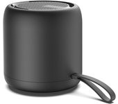 Altavoz Bluetooth, Altavoces inalámbricos portátiles Altavoz exterior Bluetooth 5.0 con graves estéreo de alta fidelidad de alta definición, Mini altavoz IPX4 resistente al agua. Negro