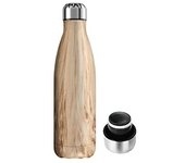 Botella Termo de Agua Térmica de Acero Inoxidable (+40 Colores) Reutilizable | Sin BPA | Mantiene 24H Frio https:/12H Calor | Termo y Hermética - Doble Pared al Vacío a Prueba de Fugas （KL500 KL750 001）