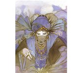 Yoshitaka Amano Final Fantasy Game Luxury Poster Sticky Wall Art Printing Waterproof Home Living Bed Room Bar Aesthetic Decor