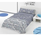PIERRE CARDIN  Juego nordico 3 piezas con bajera globos - Juego Nórdico diseño elegante y moderno + suavidad y confort para un descanso óptimo - Juego nordico ideal para todas las estaciones