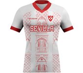 Camiseta Sevilla Competición - Pasión y Tradición en Cada Hilo | 100% Poliéster | Tallas de 4 a 5XL