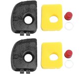 2 pack 595660 799579 594281 cubierta de Aire Filter y ajustes para cortacésped