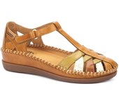 Sandalias Pikolinos Cadaques para mujer en color marron