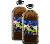 Aceite de Orujo de Oliva DIDILO  Garrafa Transparente Asa Negra 5L