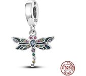 New Original Design Bee Butterfly Dragonfly Cartoon Lovely Beads Fit Pandora Charm Bracelet DIY 925 Sterling Silver Jewelry Gift