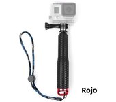48cm Aluminum Alloy Extendable Handheld Selfie Stick Telescoping Pole for GoPro Hero 12 11 10 9 8 6 OSMO Action Xiaoyi SJCAM Eke