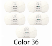 5Pcs X100g Yarn for Hand Knitting Acrylic Crochet Thread Knit Sweaters Lines Crocheting Bag Blanket