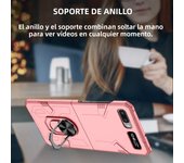 Anti-Drop Finger Ring Folding Coque Case for Samsung Galaxy Z Flip 5 4 3 2 1 Flip5 flip2 Flip1 Flip4 Flip3 5G Hard Cover Fundas