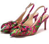 Heel 2024 CHCH Women's High Heels New Bow Pointed Sandals Women's Party Wedding Shoes 7cm
