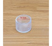 4pcs 14-40mm Protective Chair Leg Cap Rubber Round Floor Table Foot Dust Cover Socks Tube Plug Furniture Leveling Foot