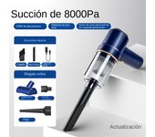 BIT Aspirador de mano inalámbrico para coche, 3 en 1, gran potencia de succión, uso portátil en seco y húmedo