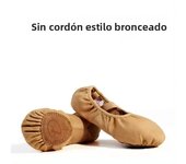 Adult Ballet Shoes Girls Canvas Dance Shoes Soft Soled Flat Shoes Non-slip Wearable Ballerina Shoes Split Soled Dancing Slippers