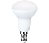 Bomba LED semi-bombilla Blanca 6W E14 3000K