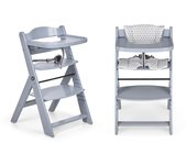 ms Trona para bebé de Madera Full de, Evolutiva, Silla Alta, Ergonómica, Regulable, Segura