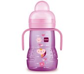 MAM Biberón Vaso de Aprendizaje Trainer 220ml Rosa ✅ Entrega 24/72h