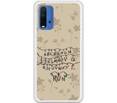 Funda compatible con Xiaomi Redmi 9T/Pocophone M3 - Be Unique Funda Gel stranger pared luces