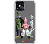 Funda original compatible con iPhone 12 o 12 Pro con un diseño de Dragon Ball Z Freezer Cell Boo