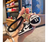 New Creative Basketball Shoes Keychain Exquisite Pendant Couple Backpack Car Keychain Pendant Gift