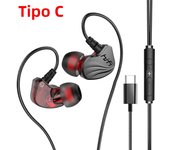 HIFI 6D Surround Bass in-Ear Wired Headphones 3.5mm Type C Earphone Sports Gamer Waterproof Headset Handfree Earbuds for Samsung