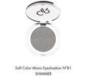 GOLDEN ROSE SOFT COLOR SHIMMER MONO EYESHADOW Nº 81