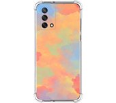 Funda Silicona Antigolpes para Oppo A74 4G diseño Acuarela 08 Dibujos