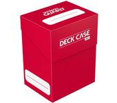 Ultimate guard deck case 80+ caja de cartas tamaño estándar rojo
