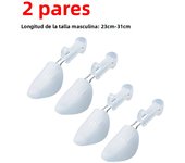 1/2Pairs Plastic Shoe Stretcher Women Men Adjustable Shoe Trees for Men Women Portable Shoe Stretching Stretchers Holder