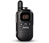 Avpos avp-comm-x25 walkie talkie - 16 canales - 446 mhz - usb-c - autonomia hasta 18h - color negro