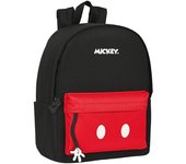 Mochila para portátil Mickey Mouse Mickey Mood negra y roja 40 cm