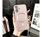 Luxury Metal Matte Magnetic Wireless Charge For Magsafe Cases for iPhone 16 15 14 13 12 11 Plus Pro ProMax Soft Cover