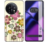 Funda Silicona para Oneplus 11 5G diseño Primavera En Flor Dibujos